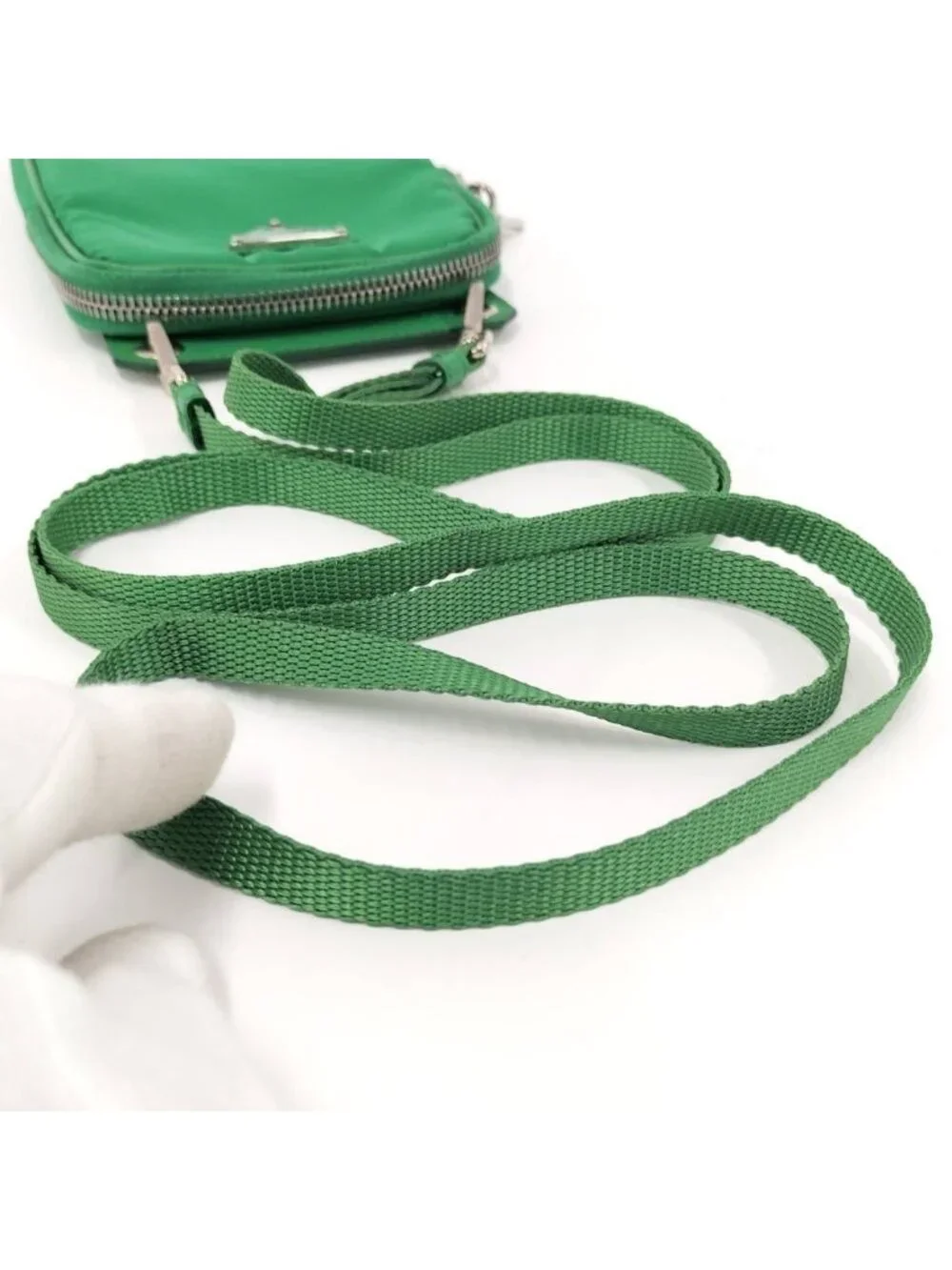 Prada Nylon Smartphone Shoulder Bag
